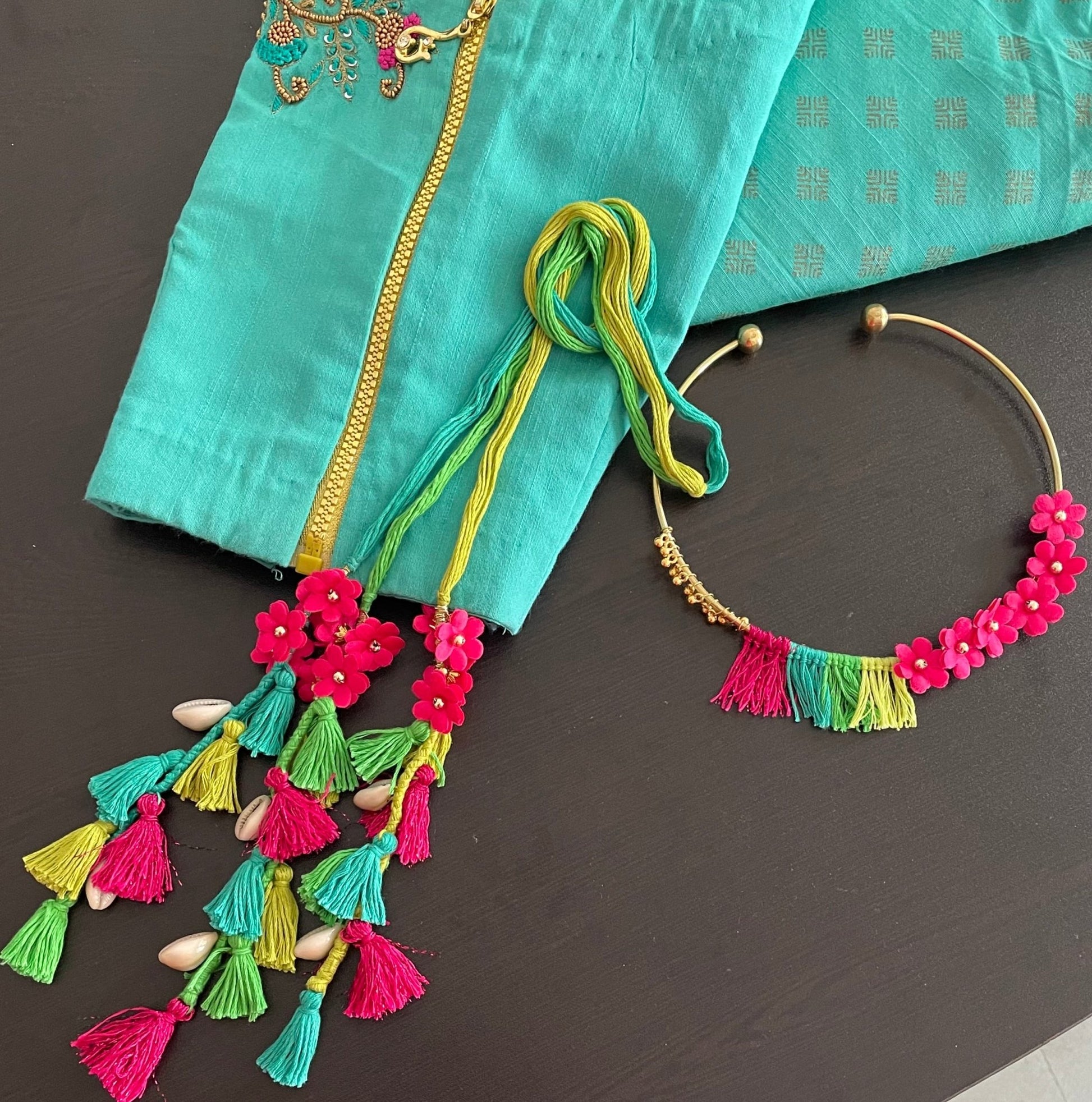 Shades of green combo - Kalakari