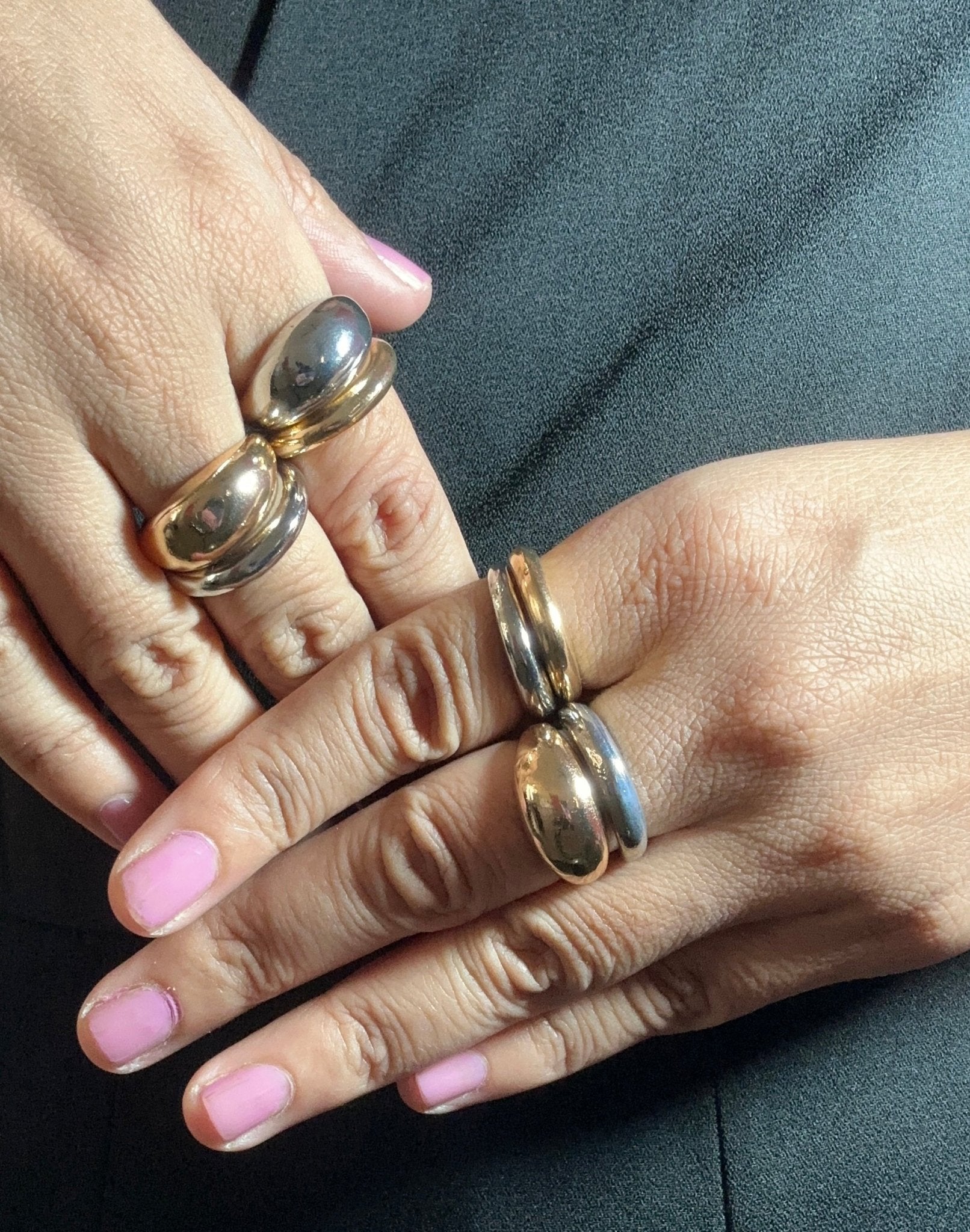 Sona chandi ring combo - Kalakari