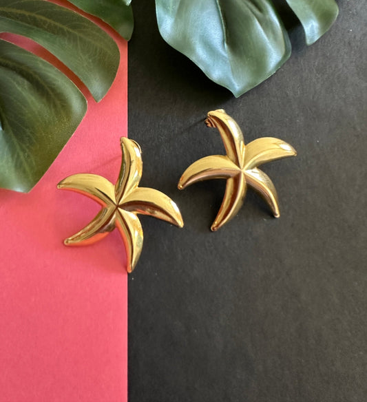 Star fish earrings - Kalakari