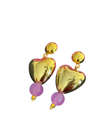 Statement heart danglers - Kalakari