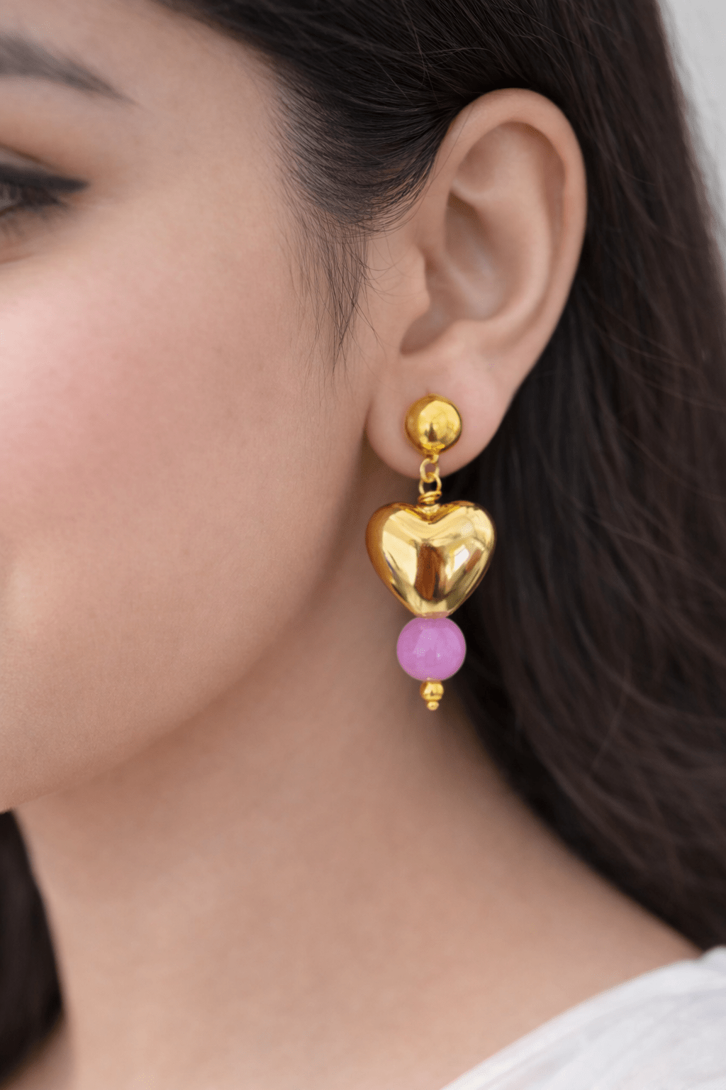 Statement heart danglers - Kalakari