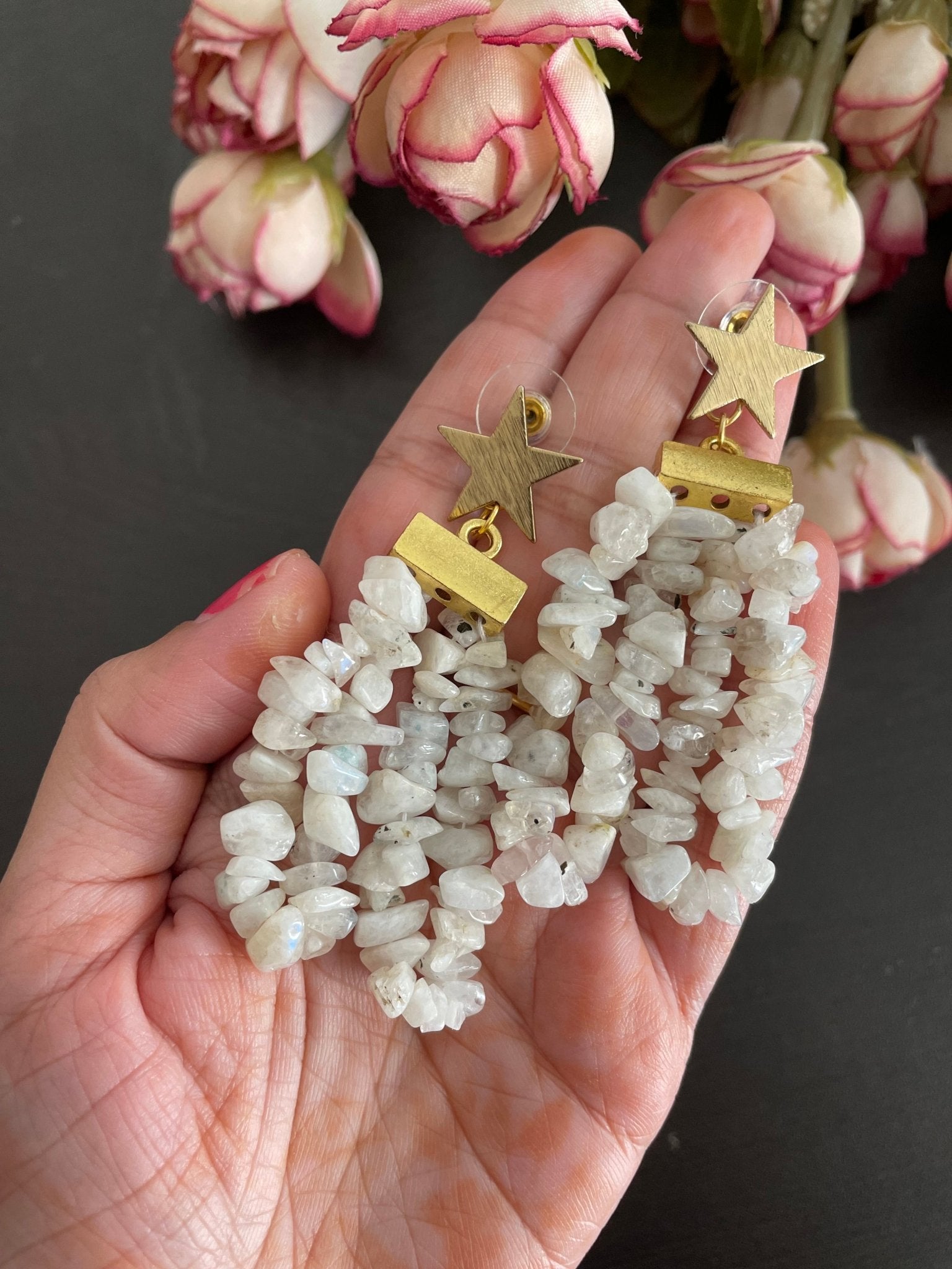 TARA SITARA EARRINGS - Kalakari