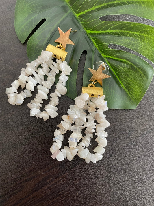 TARA SITARA EARRINGS - Kalakari